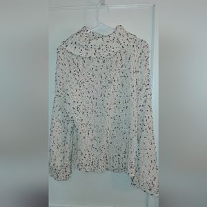 Colorful turtleneck sweater